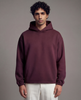 Unisex 420 GSM Winter Hoodie – Blush Smoked Plum