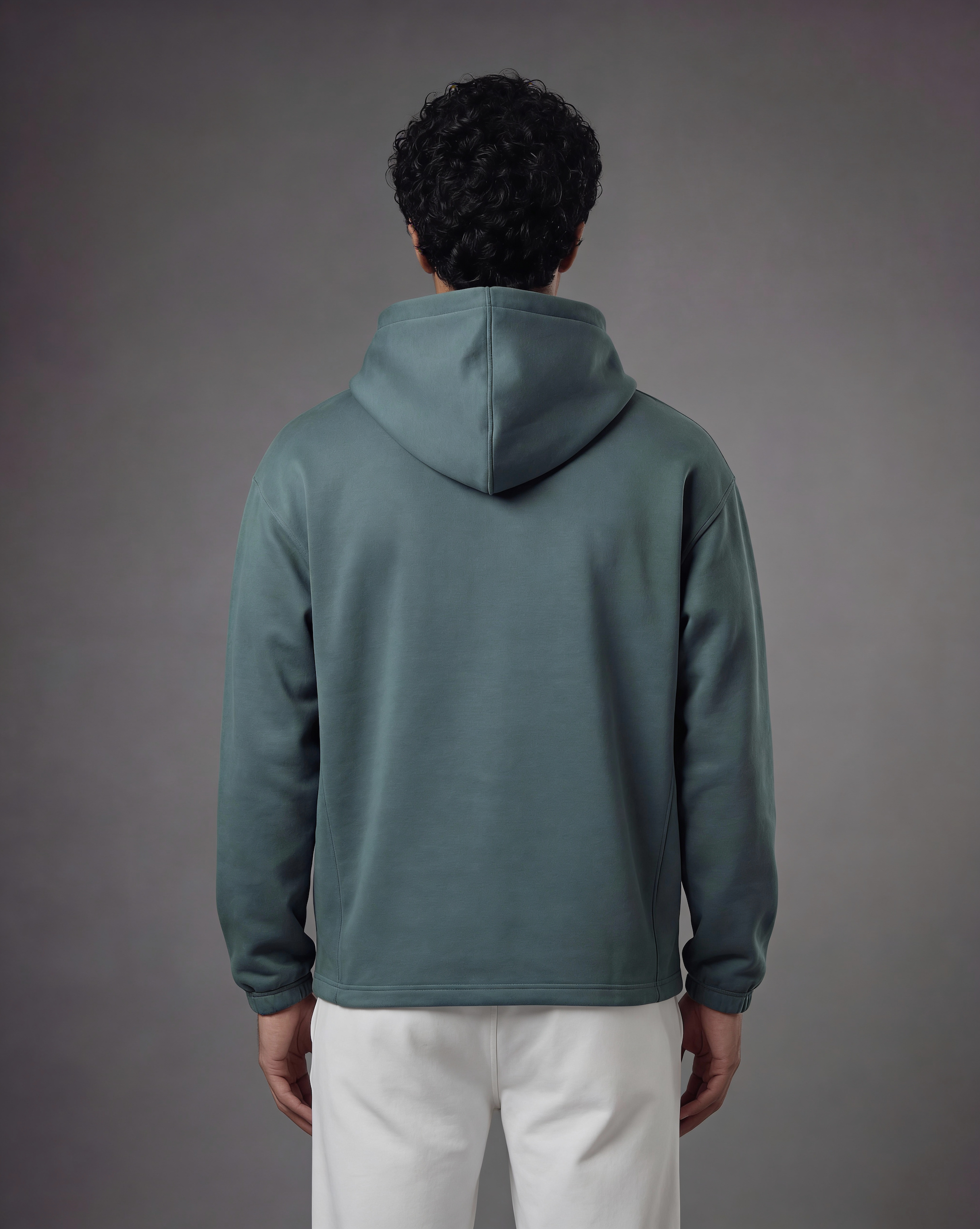 Unisex 420 GSM Winter Hoodie – Dusk Forest