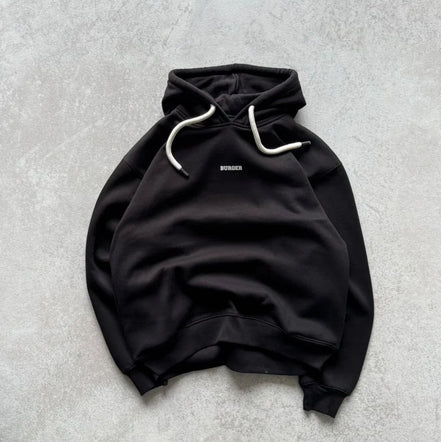 The Real Winter Hoodie - Obsidian Black
