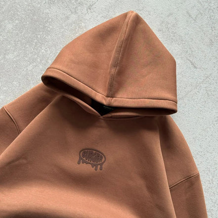 The Real Winter Hoodie - Mocha Mouse